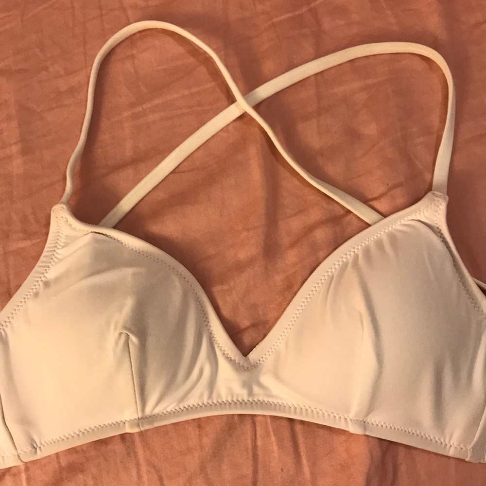 French cross cross bikini top